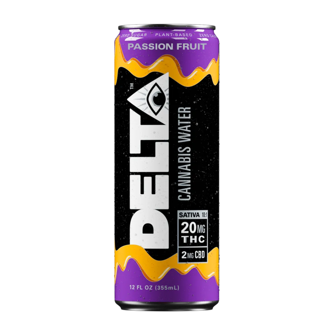 Drink Delta Cannabis Water Live Resin Drinks / Passion Fruit (SATIVA)